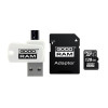 Karta pamięci z adapterem i czytnikiem kart GoodRam All in one M1A4-1280R12 (128GB; Class 10; Adapter, Czytnik kart MicroSDHC, Karta pamięci)-555599