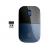 Mysz HP Z3700 Wireless Mouse Lumiere Blue bezprzewodowa czarno-niebieska 7UH88AA-5559340