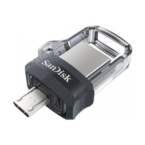 Pendrive SanDisk SDDD3-256G-G46 (256GB; microUSB, USB 3.0; kolor szary)-555376