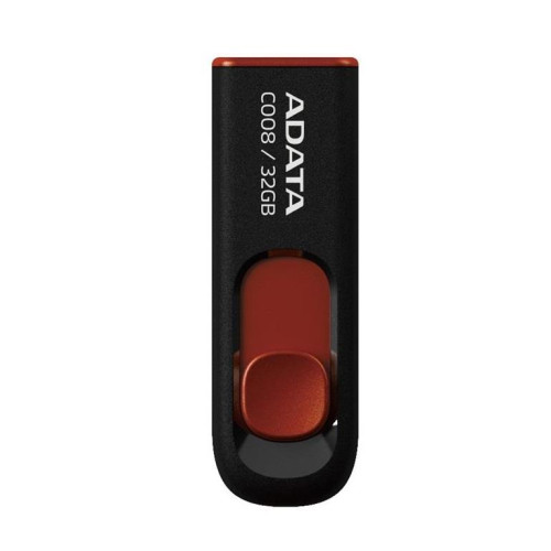 Pendrive ADATA C008 AC008-32G-RKD (32GB; USB 2.0; kolor czarny)-555440