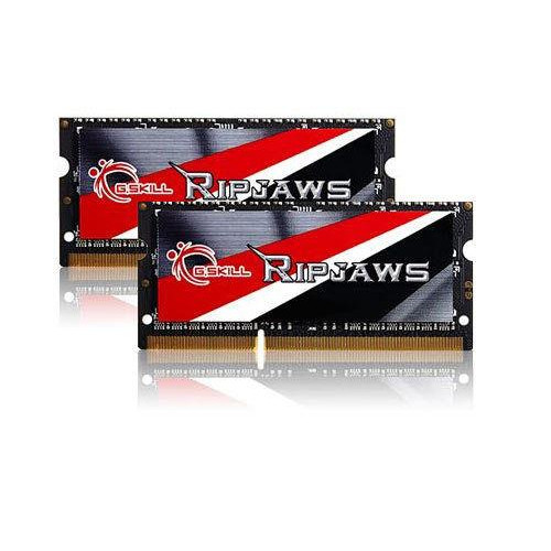 Zestaw pamięci G.SKILL Ripjaws F3-1600C9D-8GRSL (DDR3 SO-DIMM; 2 x 4 GB; 1600 MHz; CL9)-555812