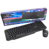 Zestaw klawiatura + mysz TITANUM MEMPHIS TK108 (USB; (US); kolor czarny; optyczna; 1000 DPI)-558341