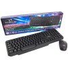 Zestaw klawiatura + mysz TITANUM MEMPHIS TK108 (USB; (US); kolor czarny; optyczna; 1000 DPI)-558345
