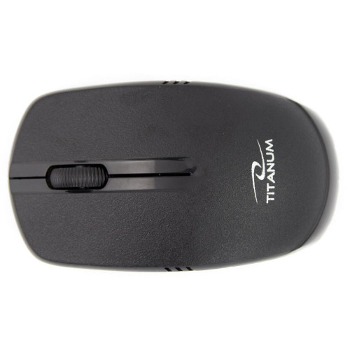 Zestaw klawiatura + mysz TITANUM MEMPHIS TK108 (USB; (US); kolor czarny; optyczna; 1000 DPI)-558342