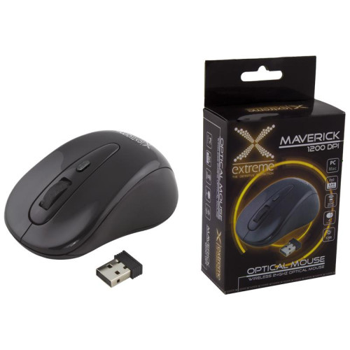 Mysz EXTREME Maverick XM104K (optyczna; 1200 DPI; kolor czarny)-558742