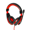 Słuchawki z mikrofonem IBOX SHPI1528MV (kolor czerwony)-560909