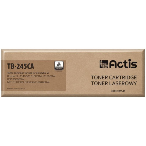 Actis TB-245CA Toner (zamiennik Brother TN-245C; Standard; 2200 stron; niebieski)-572668