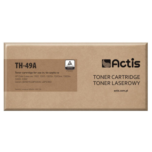 Actis TH-49A Toner (zamiennik HP 49A Q5949A, Canon CRG-708; Standard; 2500 stron; czarny)-572907