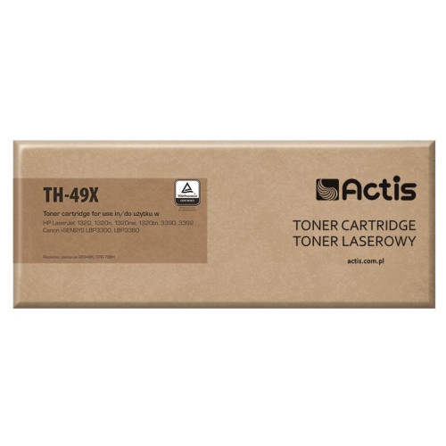 Actis TH-49X Toner (zamiennik HP 49X Q5949X, Canon CRG-708H; Standard; 6000 stron; czarny)-572908