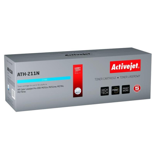 Activejet ATH-211N Toner (zamiennik HP 131A CF211A, Canon CRG-731C; Supreme; 1800 stron; niebieski)-572953