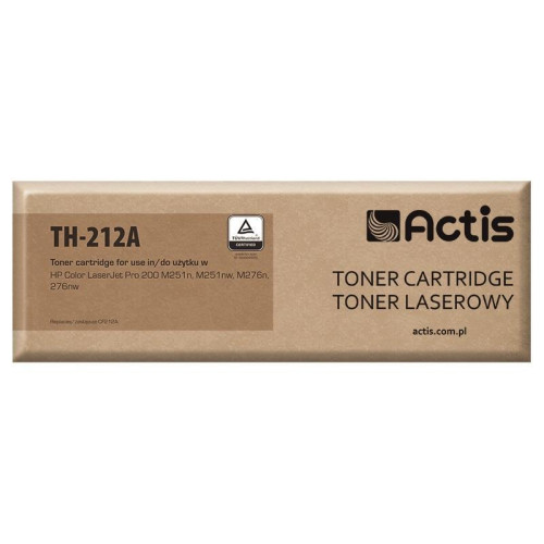 Actis TH-212A Toner (zamiennik HP 131A CF212A, Canon CRG-731Y; Standard; 1800 stron; żółty)-572995