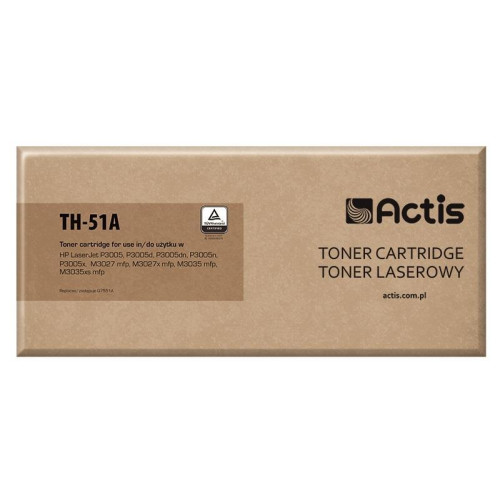 Actis TH-51A Toner (zamiennik HP 51A Q7551A; Standard; 6500 stron; czarny)-573044