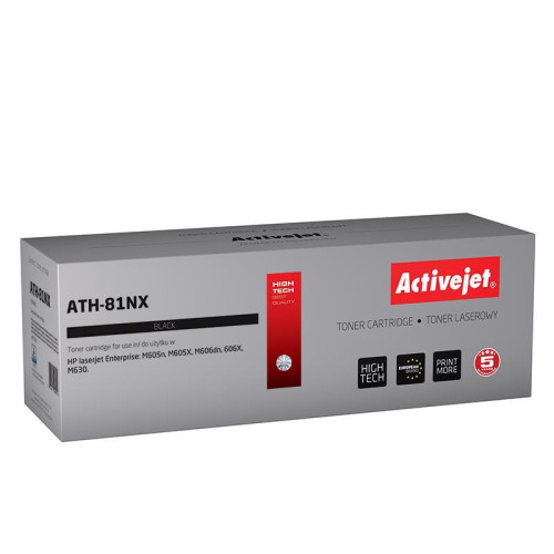 Activejet ATH-81NX Toner (zamiennik HP 81X CF281X; Supreme; 25000 stron; czarny)-573377