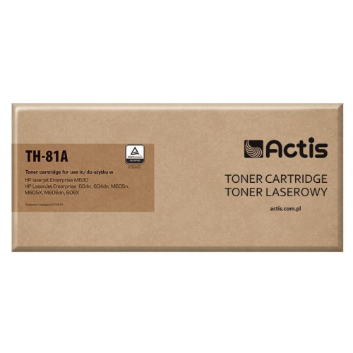 Actis TH-81A Toner (zamiennik HP 81A CF281A; Standard; 10500 stron; czarny)-573407