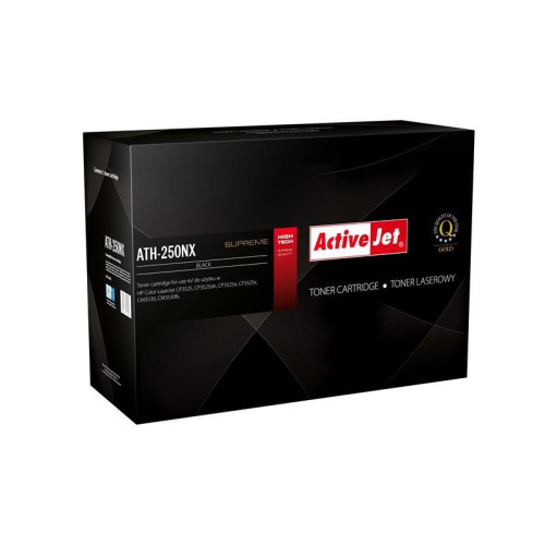 Activejet ATH-250NX Toner (zamiennik HP 504X CE250X, Canon CRG-723HB; Supreme; 10500 stron; czarny)-573420