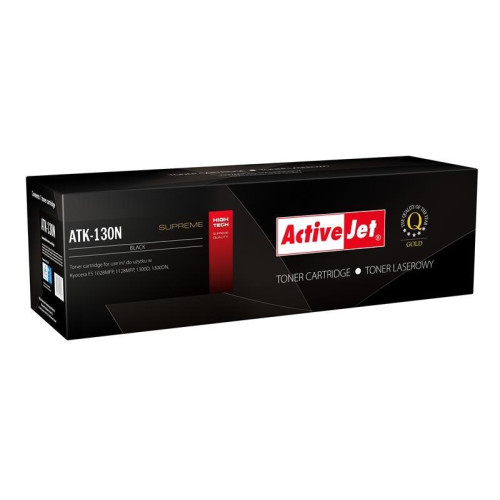 Activejet ATK-130N Toner (zamiennik Kyocera TK-130; Supreme; 7200 stron; czarny)-573460