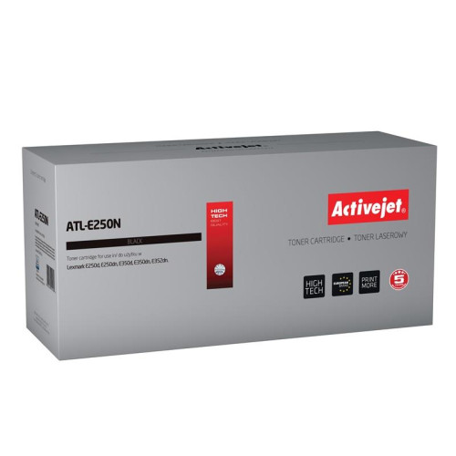 Activejet ATL-E250N Toner (zamiennik Lexmark E250A11E; Supreme; 3500 stron; czarny)-573564