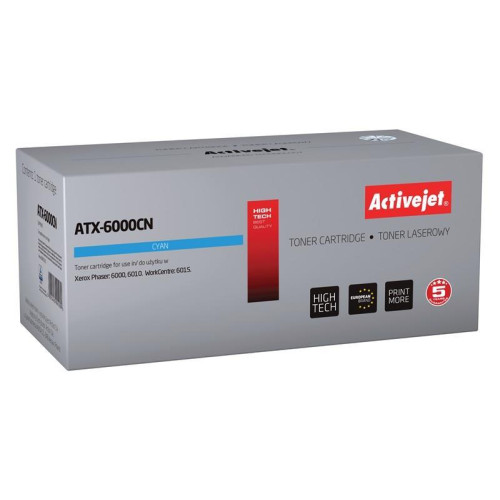 Activejet ATX-6000CN Toner (zamiennik Xerox 106R01631; Supreme; 1000 stron; niebieski)-573878