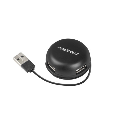 Hub NATEC Bumblebee NHU-1330 (4x USB 2.0; kolor czarny)-5769015