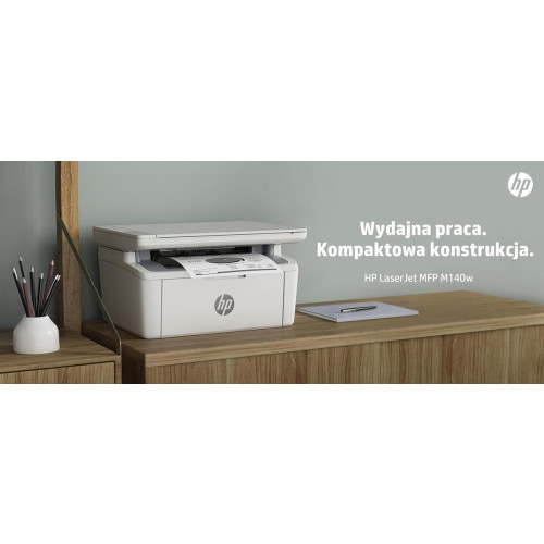 URZĄDZENIE WIELOF. HP LaserJet M140w 7MD72F MFP-5836120