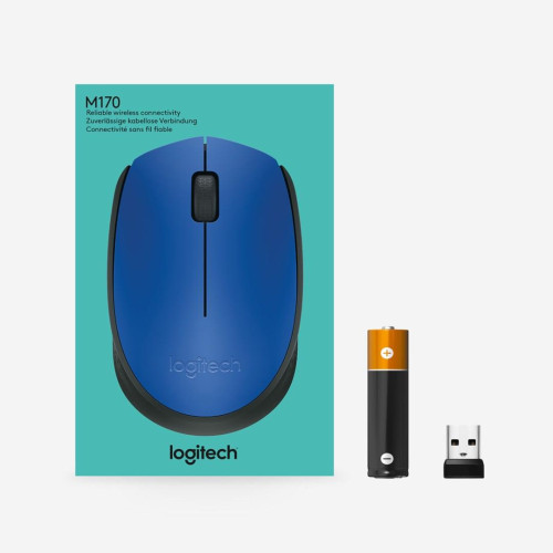 Mysz Logitech 910-004640 (optyczna; 1000 DPI; kolor niebieski-5847162