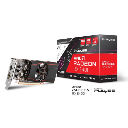 Karta graficzna SAPPHIRE Radeon RX 6400 PULSE Gaming 4GB GDDR6-5848620