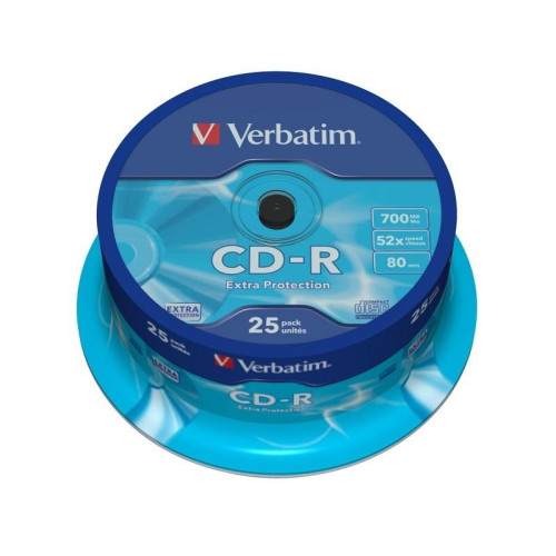 CD-R 52x 700MB 25P CB DL Ex Prot 43432-588166