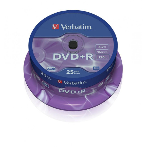 DVD+R 16x 4.7GB 25P CB 43500-588173