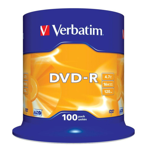 DVD-R 16x 4.7GB 100 CB 43549-588216