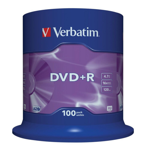DVD+R 16x 4.7GB 100P CB 43551-588218