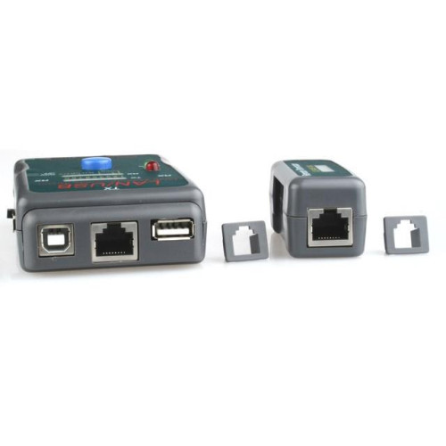 Tester diodowy kabli RJ4 5,RJ11,UTP,STP,USB AA/AB-589459