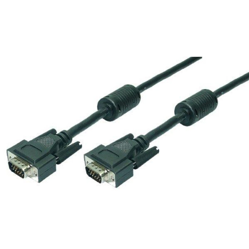 Kabel danych m/m VGA 2x Ferryt, 15m-589855