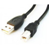 Kabel USB 2.0 typu AB AM-BM 1.8m czarny-590289