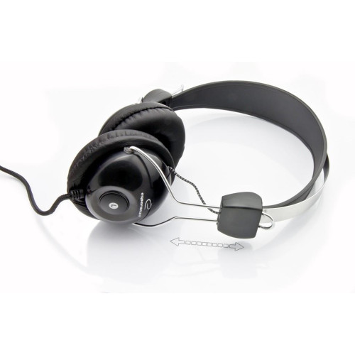 Słuchawki stereo z mikrofonem i regulacją głośności EH108-590044