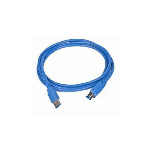 Kabel USB 3.0 typu AB AM-BM 1,8 niebieski-590125