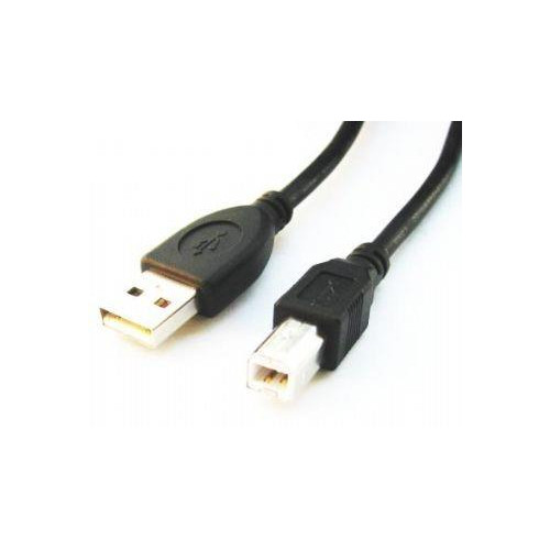 Kabel USB 2.0 typu AB AM-BM 1.8m czarny-590288