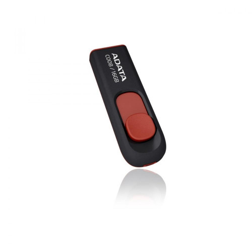Pendrive DashDrive Classic C008 16GB USB2.0 czarno-czerwony-590567