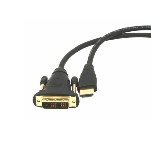 Kabel HDMI-DVI 1.8M (pozłacane końcówki)-590685