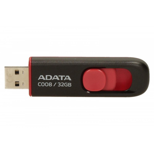 Pendrive DashDrive Classic C008 32GB USB2.0 czarno-czerwone-590735