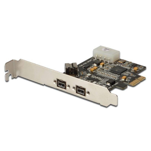 Karta/Kontroler Firewire (800) PCI Exp., 2xZew. 1xWew. IEEE1394b 9pin,Low Profile, Chipset: XIO2213B-590798