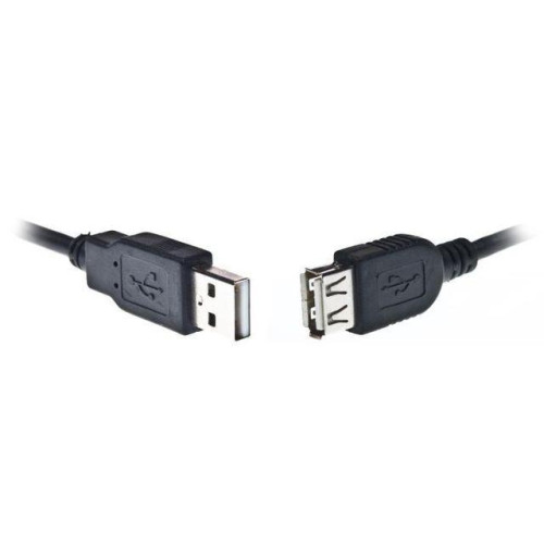 Przedluzacz USB 2.0 typu AM-AF 1.8m czarny-590818