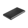 Kieszeń zewnętrzna HDD sata RHINO 2,5 USB 2.0 Aluminium Black-591881