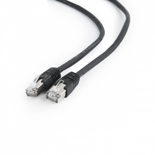 Patch cord ekranowany FTP kat.6 osłonka zalewana 3M czarny-593759