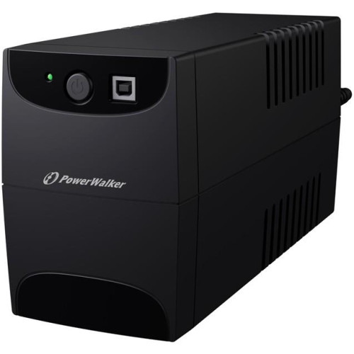 UPS POWER WALKER LINE-INTERACTIVE 650VA 2X SCHUKO OUT, RJ11 IN/OUT, USB -596100