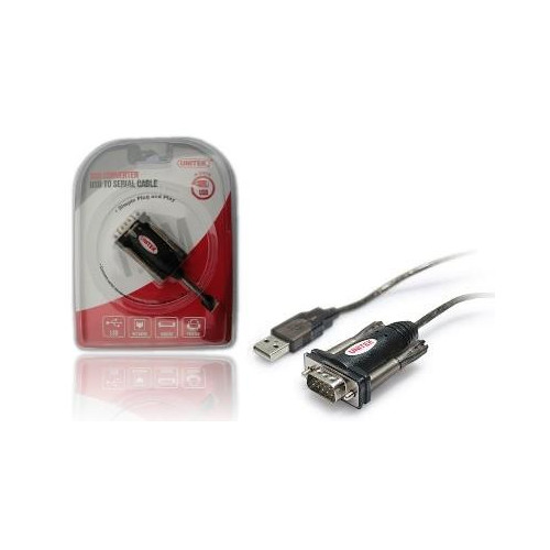 Adapter USB- 1xRS-232 + Adapter DB9F/DB25M; Y-105A -596681