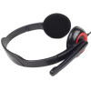 Słuchawki z mikrofonem MHS-002 Czarne-599989