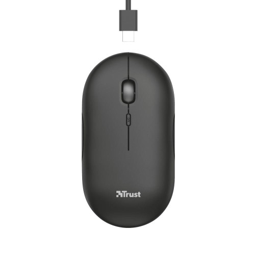 Mysz TRUST PUCK WIRELESS RECHARGEABLE BLK-5991537