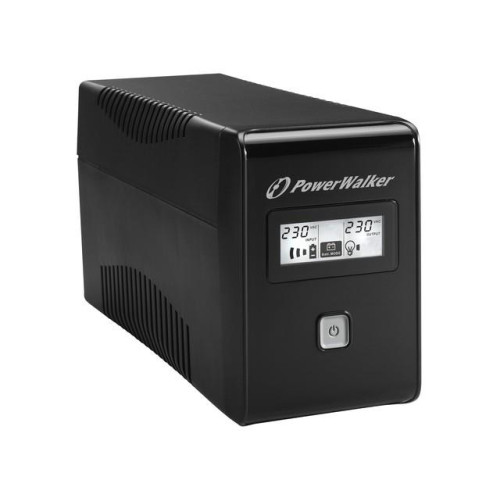 UPS LINE-INTERACTIVE 650VA 2X SCHUKO OUT, RJ11 IN/ OUT, USB, LCD-599520