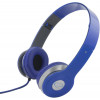 SŁUCHAWKI AUDIO STEREO TECHNO EH145B NIEBIESKIE-600408