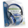 SŁUCHAWKI AUDIO STEREO TECHNO EH145B NIEBIESKIE-600411
